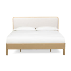 Rafaelle Natural Solid Ash King Bed by TOV Furniture at Eve Furniture