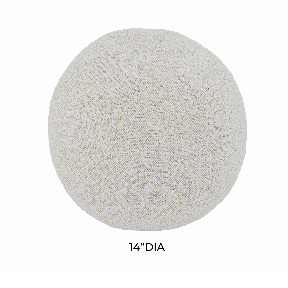 Boba Ball Throw Pillow (9"-14")