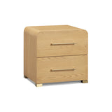 Marissa 22" Ash 2-Drawer Nightstand by TOV Furniture at Eve Furniture