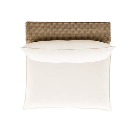 Cali Performance Fabric & Wicker Outdoor Armless Chair by TOV Furniture at Eve Furniture