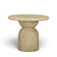 Cynthia Light Emperador Faux Marble Indoor/Outdoor Side Table by TOV Furniture at Eve Furniture