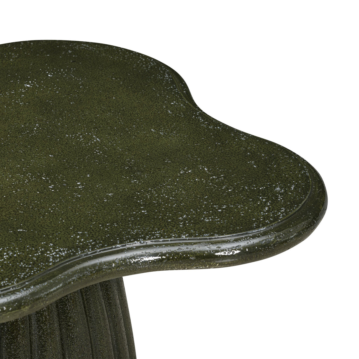 Addison Green Concrete Indoor/Outdoor Side Table by TOV Furniture at Eve Furniture
