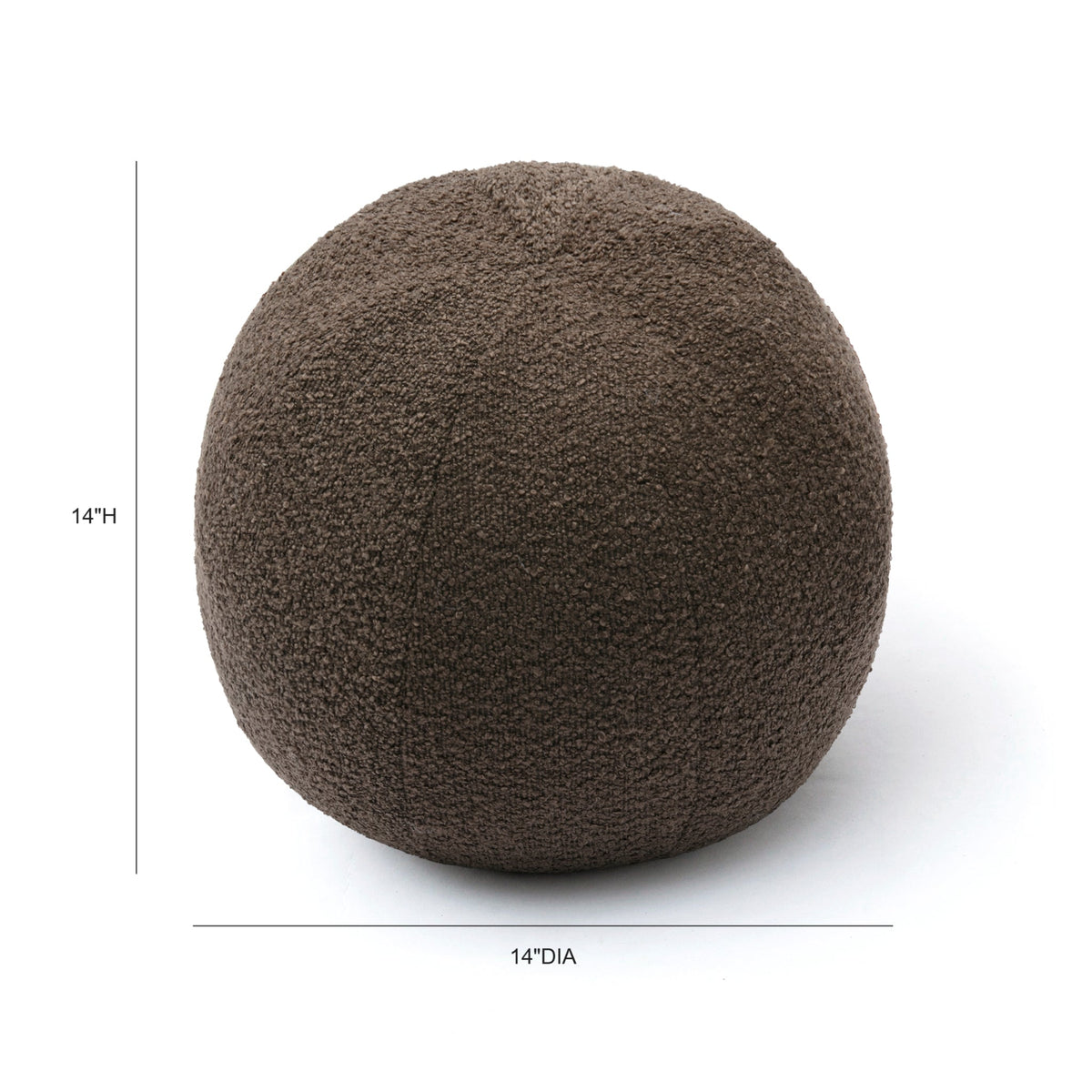 Boba Ball Throw Pillow (9"-14")