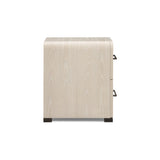 Marissa 22" Ash 2-Drawer Nightstand by TOV Furniture at Eve Furniture