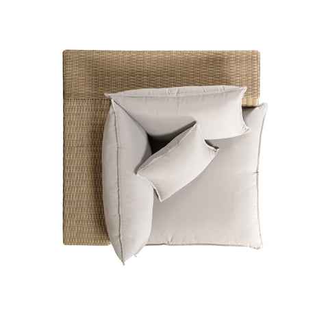 Cali Performance Fabric & Wicker Outdoor Corner Chair by TOV Furniture at Eve Furniture