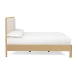 Rafaelle Natural Solid Ash King Bed by TOV Furniture at Eve Furniture