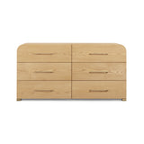 Marissa 62" Ash 6-Drawer Dresser by TOV Furniture at Eve Furniture