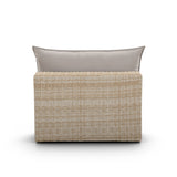 Cali Performance Fabric & Wicker Outdoor Armless Chair by TOV Furniture at Eve Furniture