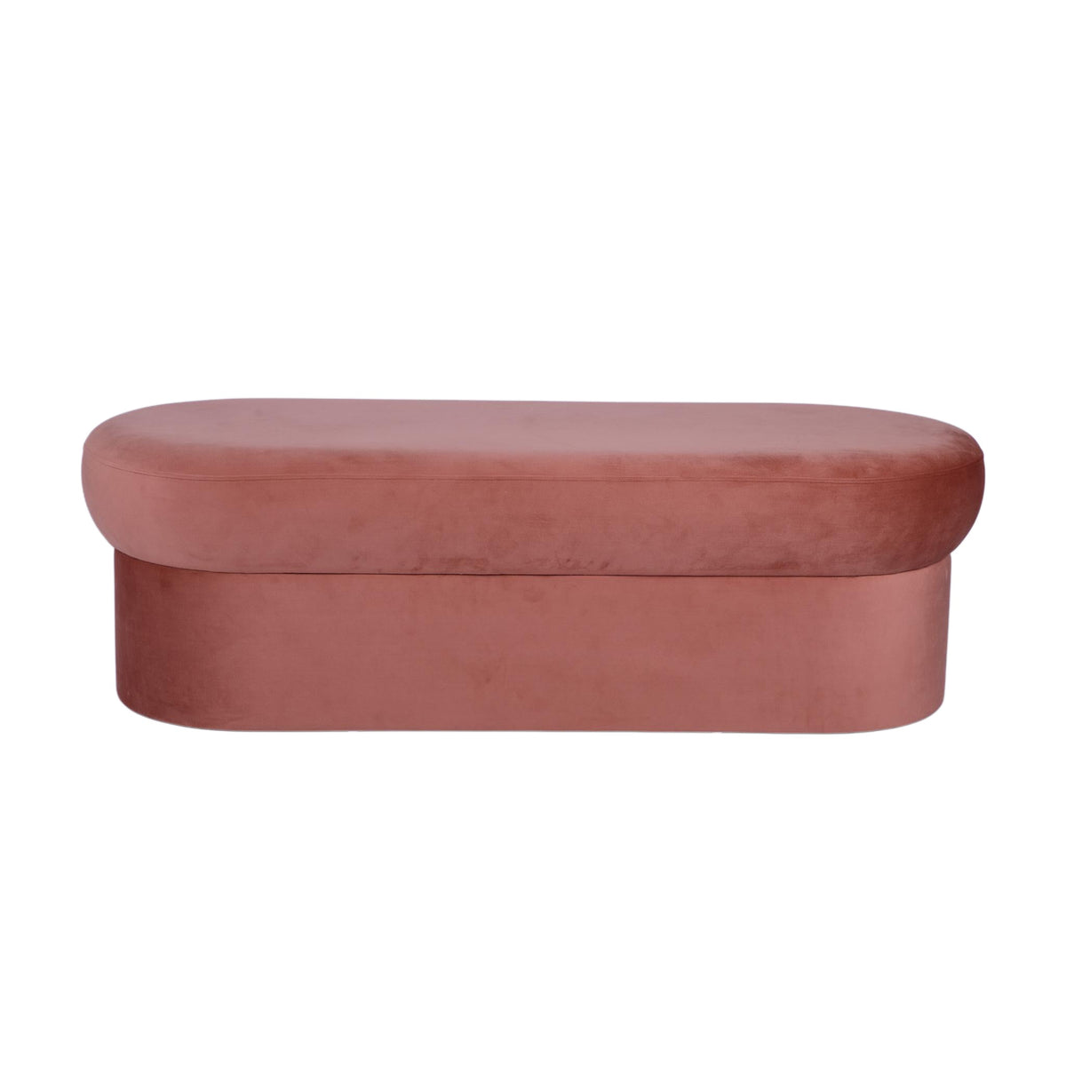 Andrea Performance Velvet Storage Bench (31"-50")