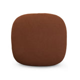 Domina Autumn Red Boucle Ottoman by TOV Furniture at Eve Furniture