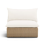 Cali Performance Fabric & Wicker Outdoor Armless Chair by TOV Furniture at Eve Furniture