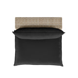 Cali Performance Fabric & Wicker Outdoor Armless Chair by TOV Furniture at Eve Furniture