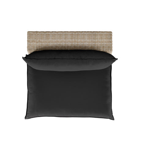 Cali Performance Fabric & Wicker Outdoor Armless Chair by TOV Furniture at Eve Furniture