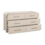 Marissa 62" Ash 6-Drawer Dresser by TOV Furniture at Eve Furniture