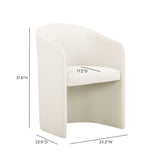 Seraphina Performance Velvet Dining Chair by TOV Furniture at Eve Furniture