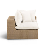 Cali Performance Fabric & Wicker Outdoor Corner Chair by TOV Furniture at Eve Furniture