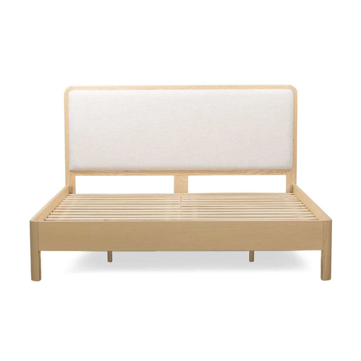Rafaelle Natural Solid Ash King Bed by TOV Furniture at Eve Furniture