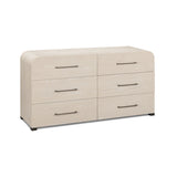 Marissa 62" Ash 6-Drawer Dresser by TOV Furniture at Eve Furniture