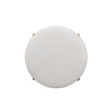Oodle Cream Performance Vegan Mohair Natural Counter Stool by TOV Furniture at Eve Furniture
