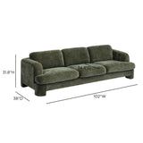 Halsey Textured Fabric Sofa