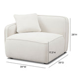 Travie Modular Corner Armchair