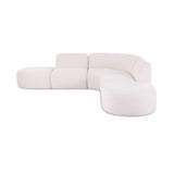 Gorge 5-Piece Modular Euro Sectional by TOV Furniture at Eve Furniture