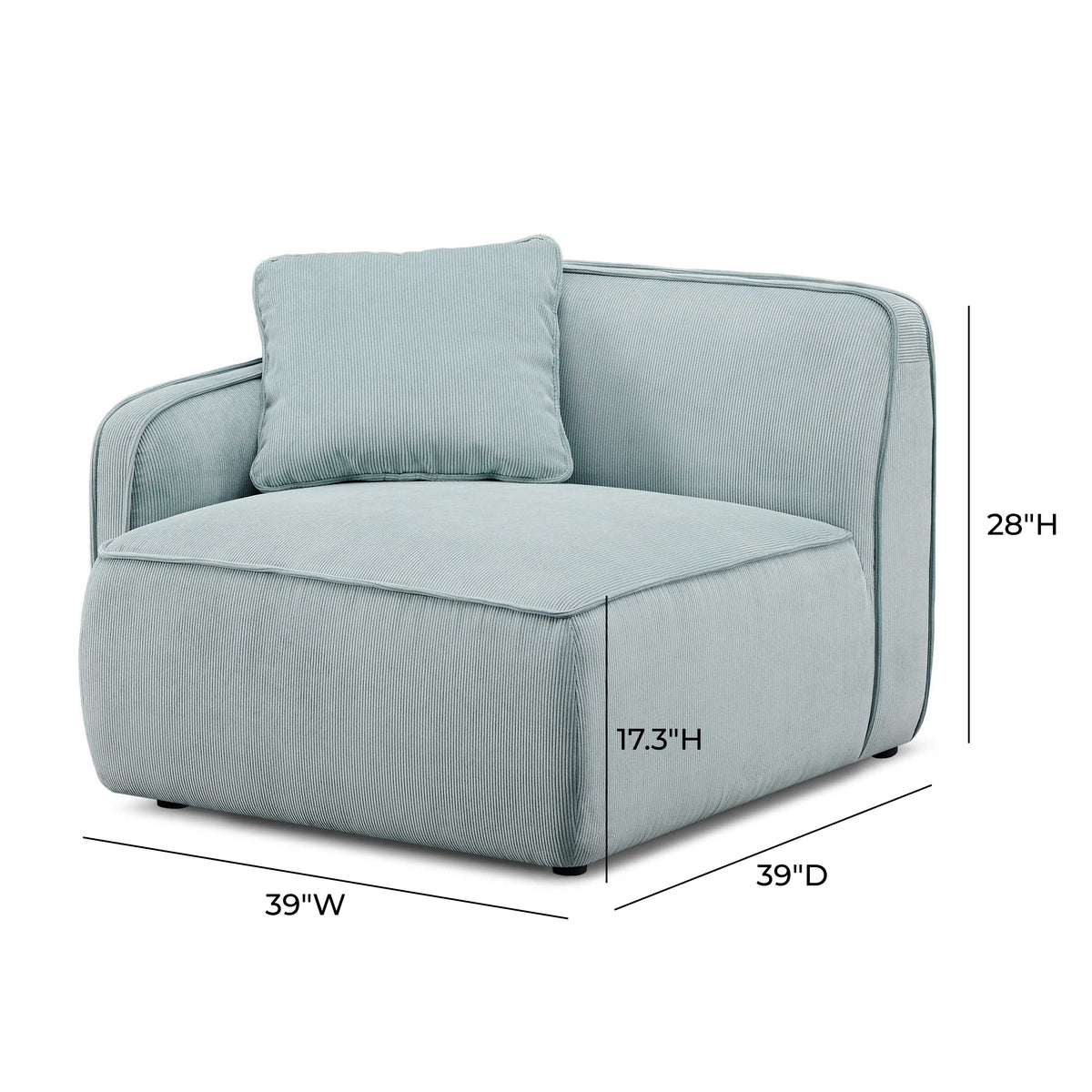 Travie Modular Corner Armchair