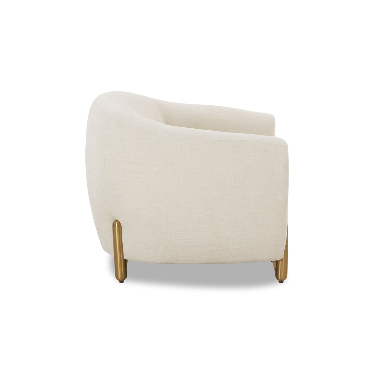 Lina Cream Performance Linen Accent Chair by TOV Furniture at Eve Furniture