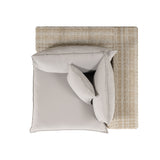 Cali Performance Fabric & Wicker Outdoor Corner Chair by TOV Furniture at Eve Furniture