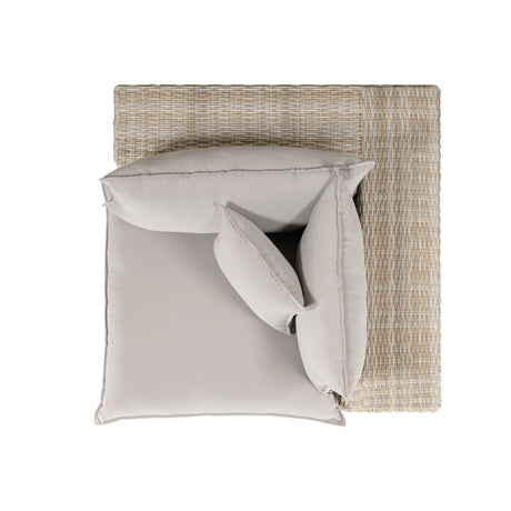 Cali Performance Fabric & Wicker Outdoor Corner Chair by TOV Furniture at Eve Furniture