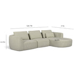 Noor 3-Piece Modular Sectional