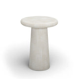 Monica Tiled Pattern Indoor/Outdoor Side Table by TOV Furniture at Eve Furniture