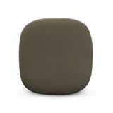 Domina Kale Green Boucle Ottoman by TOV Furniture at Eve Furniture