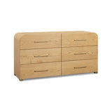 Marissa 62" Ash 6-Drawer Dresser by TOV Furniture at Eve Furniture