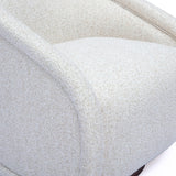 Clarke Cream Performance Boucle Swivel Accent Chair