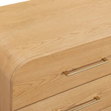 Marissa 62" Ash 6-Drawer Dresser by TOV Furniture at Eve Furniture