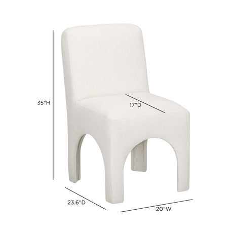 Tomlin Performance Chenille Dining Chair by TOV Furniture at Eve Furniture
