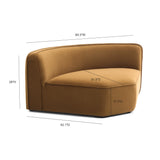 Travie Modular Wedge Corner Chair