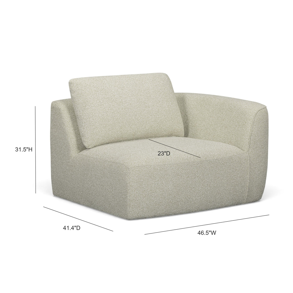 Noor Modular Corner Chair
