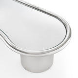 Sorya 51" Chrome Coffee Table by TOV Furniture at Eve Furniture
