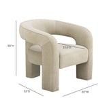 Malone Accent Chair by TOV Furniture at Eve Furniture