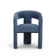 Malone Denim Blue Performance Fabric Dining Chair by TOV Furniture at Eve Furniture