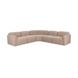 Gorge 5-Piece Modular Corner Sectional by TOV Furniture at Eve Furniture