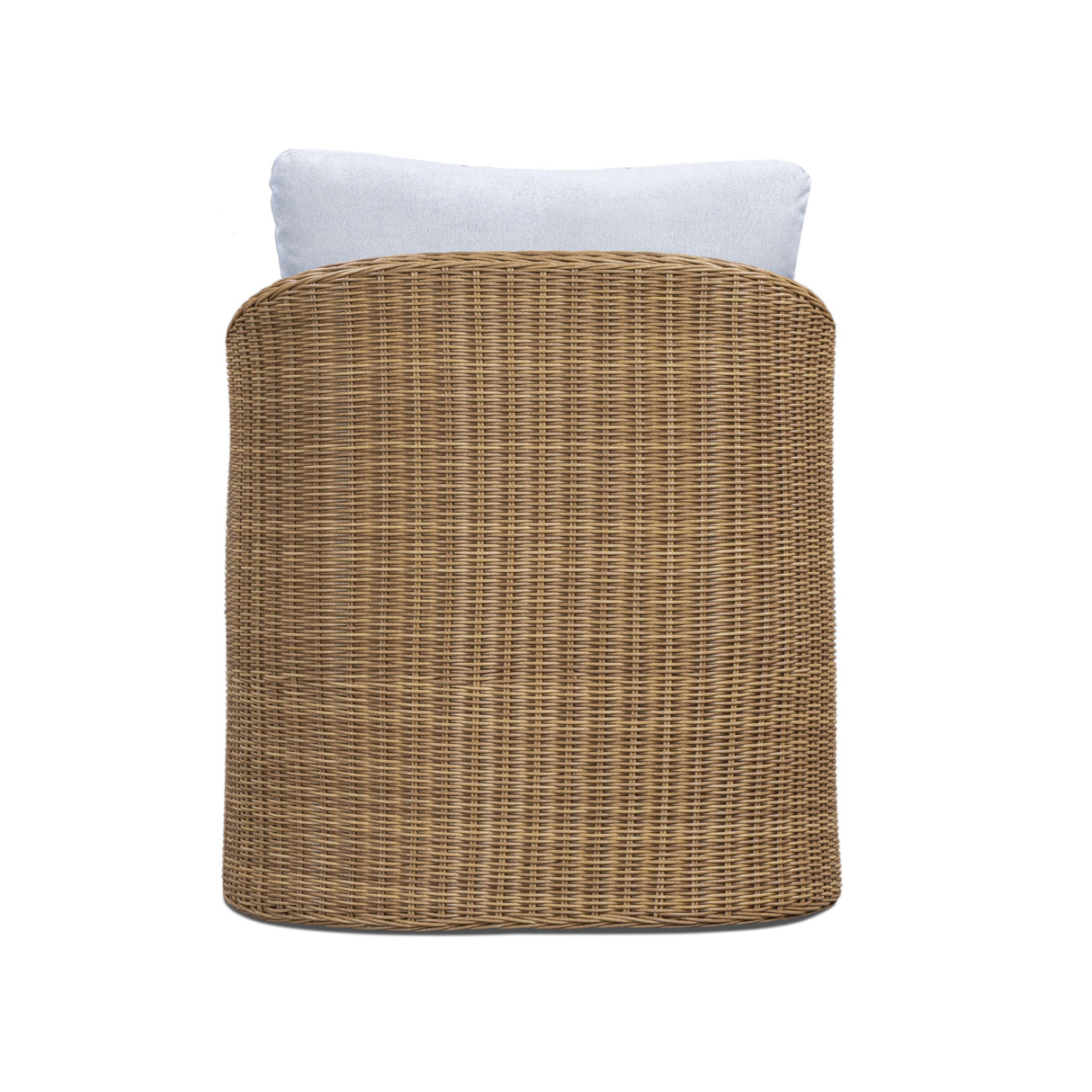 Axel Blue Boucle Outdoor Accent Chair