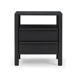 Tyra 22" Black Ash Nightstand