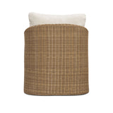 Axel Cream Boucle Outdoor Accent Chair