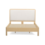 Rafaelle Natural Solid Ash Queen Bed by TOV Furniture at Eve Furniture