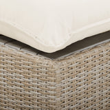 Cali 4-Piece Performance Fabric & Wicker Outdoor Sectional by TOV Furniture at Eve Furniture