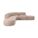 Gorge 5-Piece Modular Euro Sectional by TOV Furniture at Eve Furniture