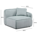 Travie Modular Corner Armchair